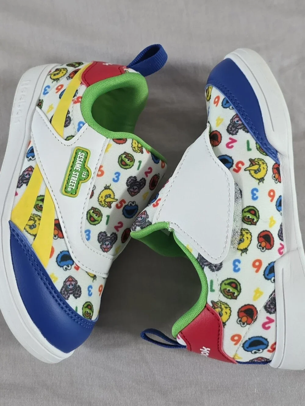 Reebok Kids Reebok x Sesame Street Club C Revenge Slip On Sneakers Hook & Loop 9